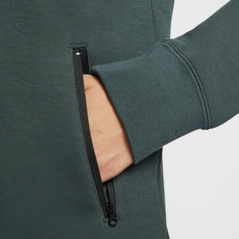 Nike Logo Einfarbig Kapuzen-Reißverschluss Langarmjacke Damenjacken FB8339390