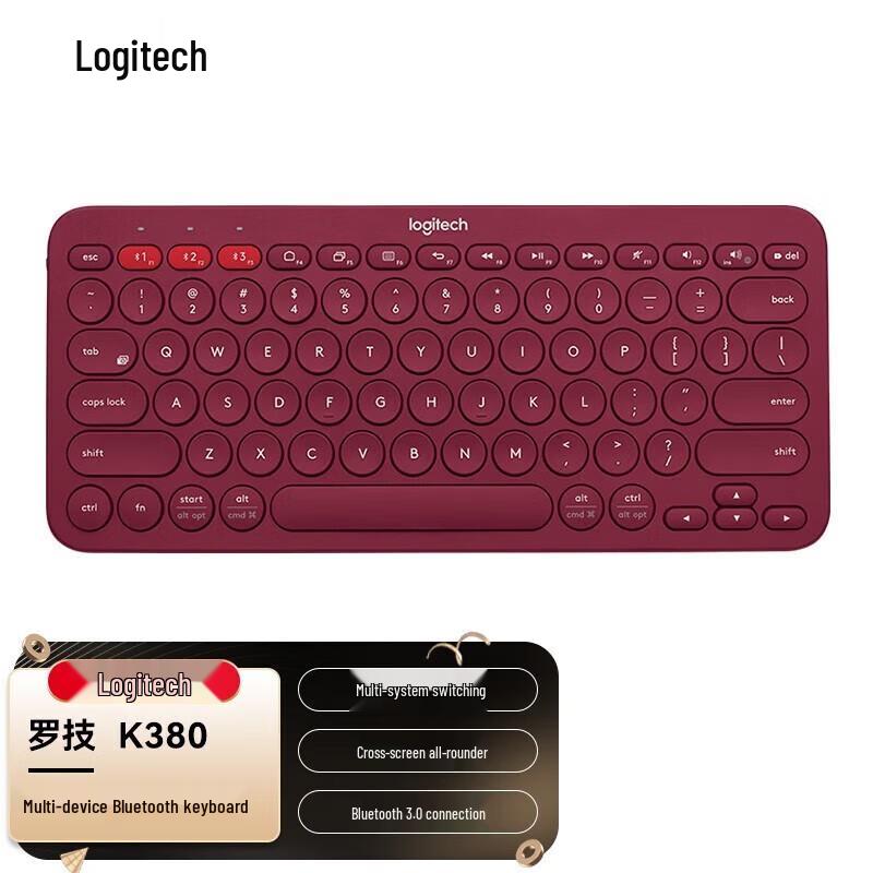 Logitech K380 Multi-Device Bluetooth Wireless Keyboard