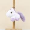 Plush Keychain Unicorn Soft Stuffed Toy Backpack Charm With Pp Cotton For Girls