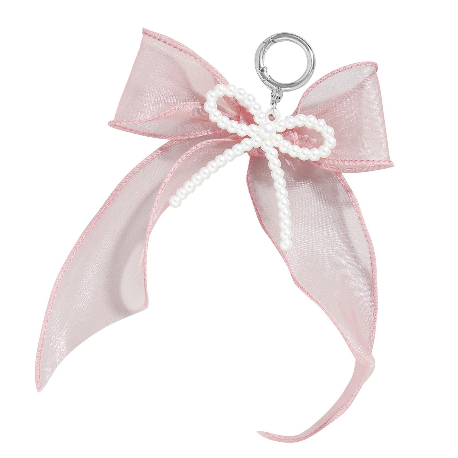 

Элегантный шарм в виде бабочки с бантом из искусственного жемчуга для сумок, модный аксессуар для кошелька, приятный на ощупь