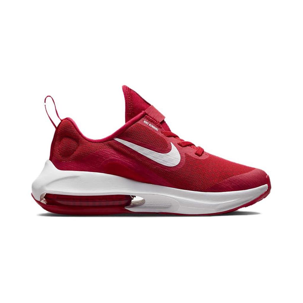 Nike Air Zoom Arcadia 2 PS University Red Kids Sneakers White DM8492-602