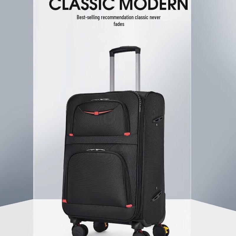 Jiehangzhe 22-inch Oxford Cloth Soft-Sided Luggage