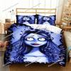Love Animated Film Corpse Bride Bedding Set Singletwin King Duvet Cover Home Bedroom Decor Bedspread Pillow Cover