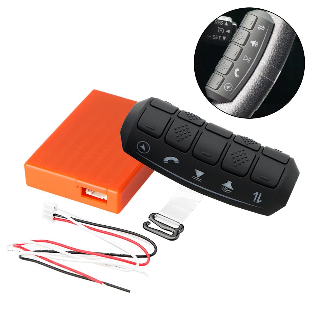 Steering Wheel Button Wireless Controller Car Remote Controls Car Radio DVD GPS Player