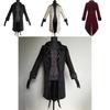 Vintage Men Tailcoat Jacket In Elegant Black For Gothic Steampunk Costume Parties