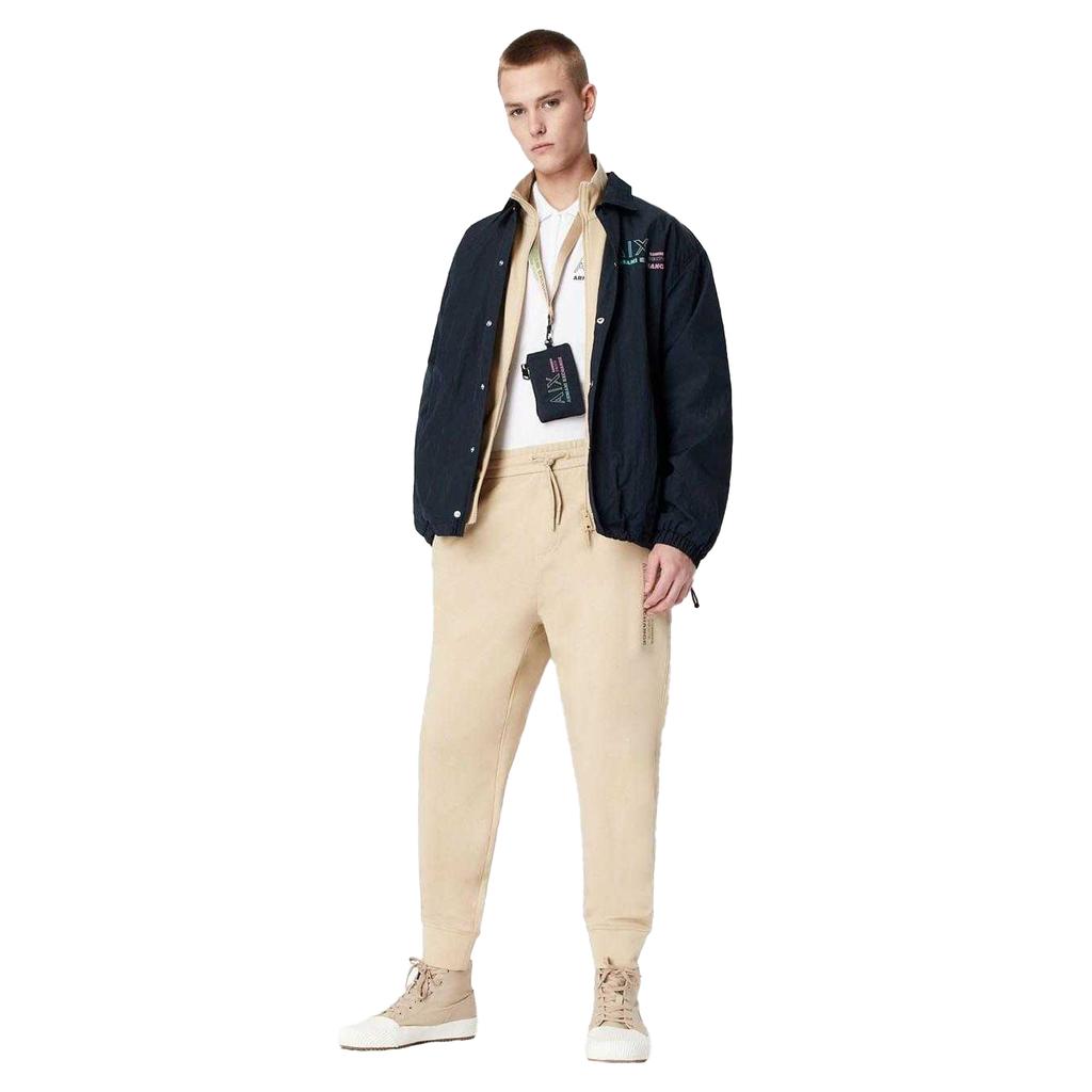 Armani Exchange Mens Cuffed Ankle Trousers