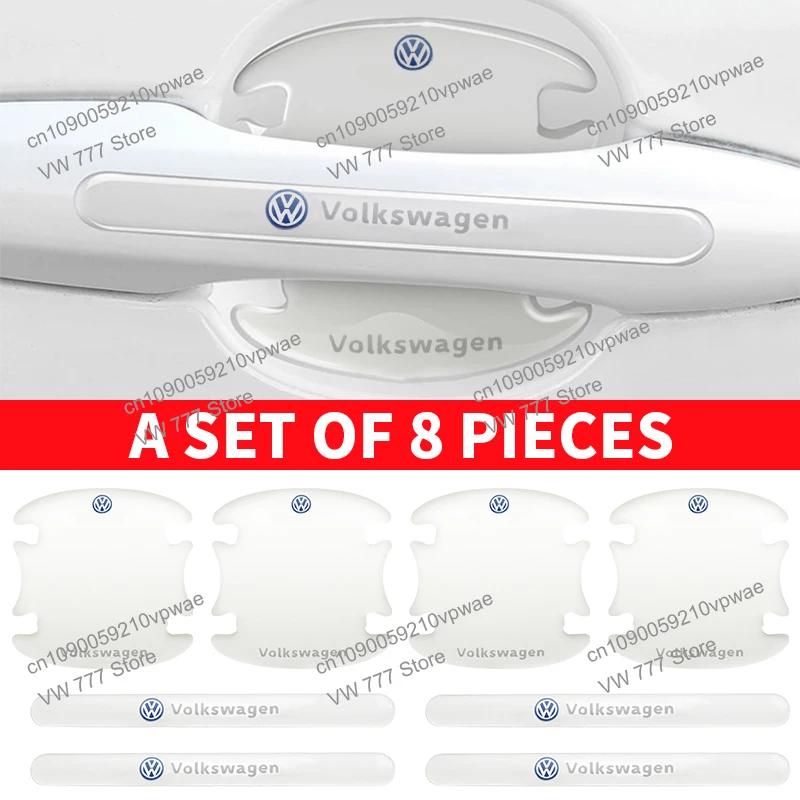 VW GTI GOLF 2026 Hot For VW VOLKSWAGEN 4/8Pcs For Volkswagen Golf Polo Touran Jetta Passat Tiguan Car Door Bowl Anti-collision P