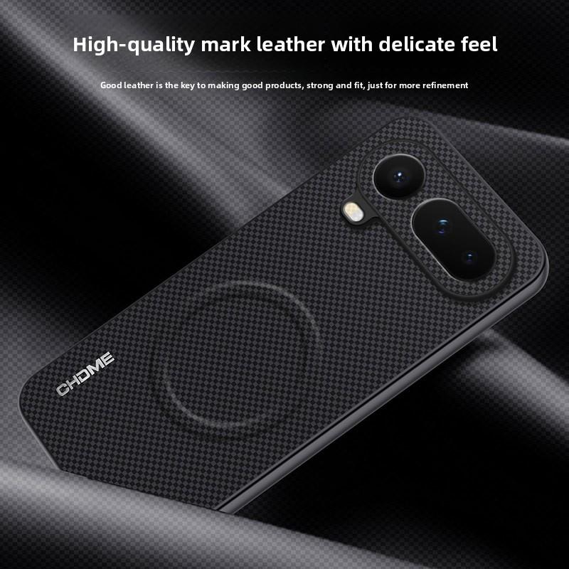Magnetic Marking Pattern Leather Case for Honor Magic 8 Pro Air Lite 7 6 X70 X9d Ultra Thin for Magsafe Wireless Charging Cover