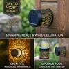 1/2/4PCS Solar-Powered peony Lantern Light Wall Lamp Outdoor Garden Patio Walkway Decorations Lighting for Garden Decor