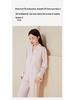 Women's Lyocell & Cotton Postpartum Pajama Set - Loose, Breathable Long Sleeve & Pants for Indoor/Outdoor Wear