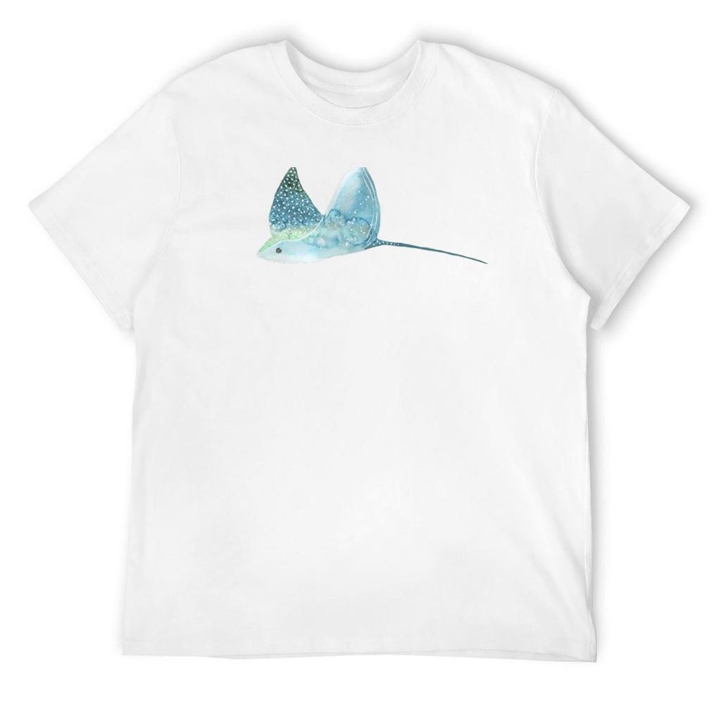 Mantarochen Aquarell T-Shirt Anime Kleidung Neue Edition Streetwear Übergroßes T-Shirt Herren
