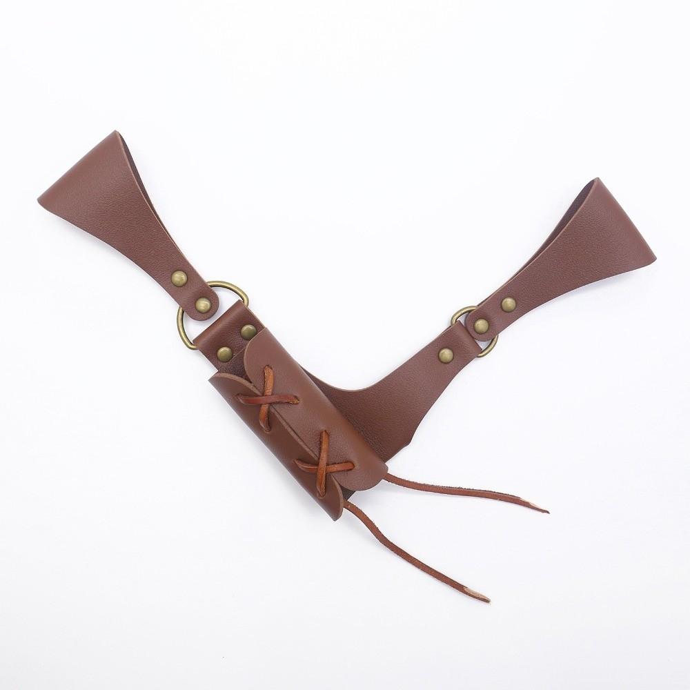 PU Leather Medieval Sword Holder Cosplay Sword Strap Durable Sword Holder Belts