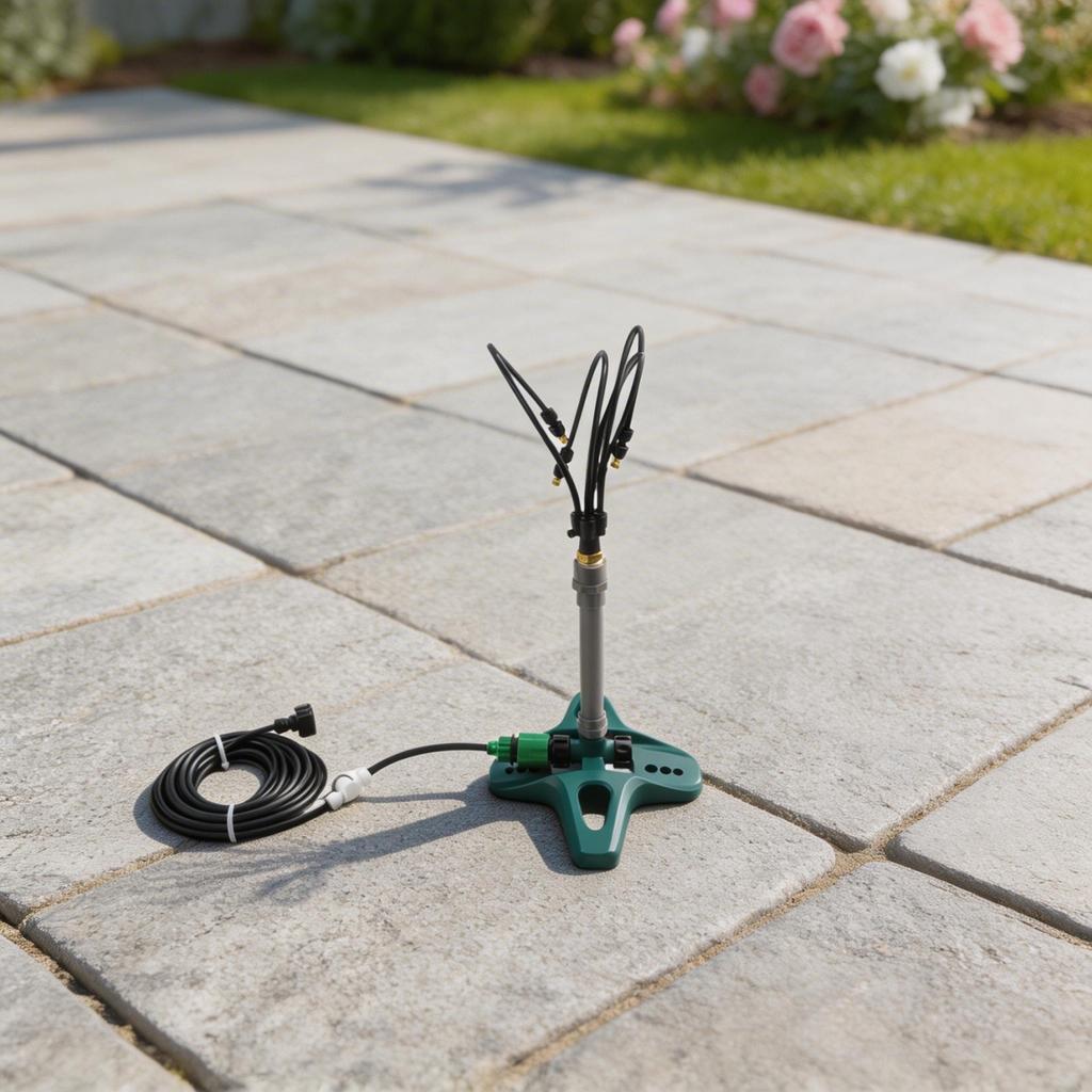 Easy Setup Misting Outdoor Spray System Portable Cooling Spray