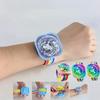 Piece Mini Disco Ball Flashing LED Bracelet Portable Party Bracelet Light with Suction Cup Vitality Change Party Light Disco Light