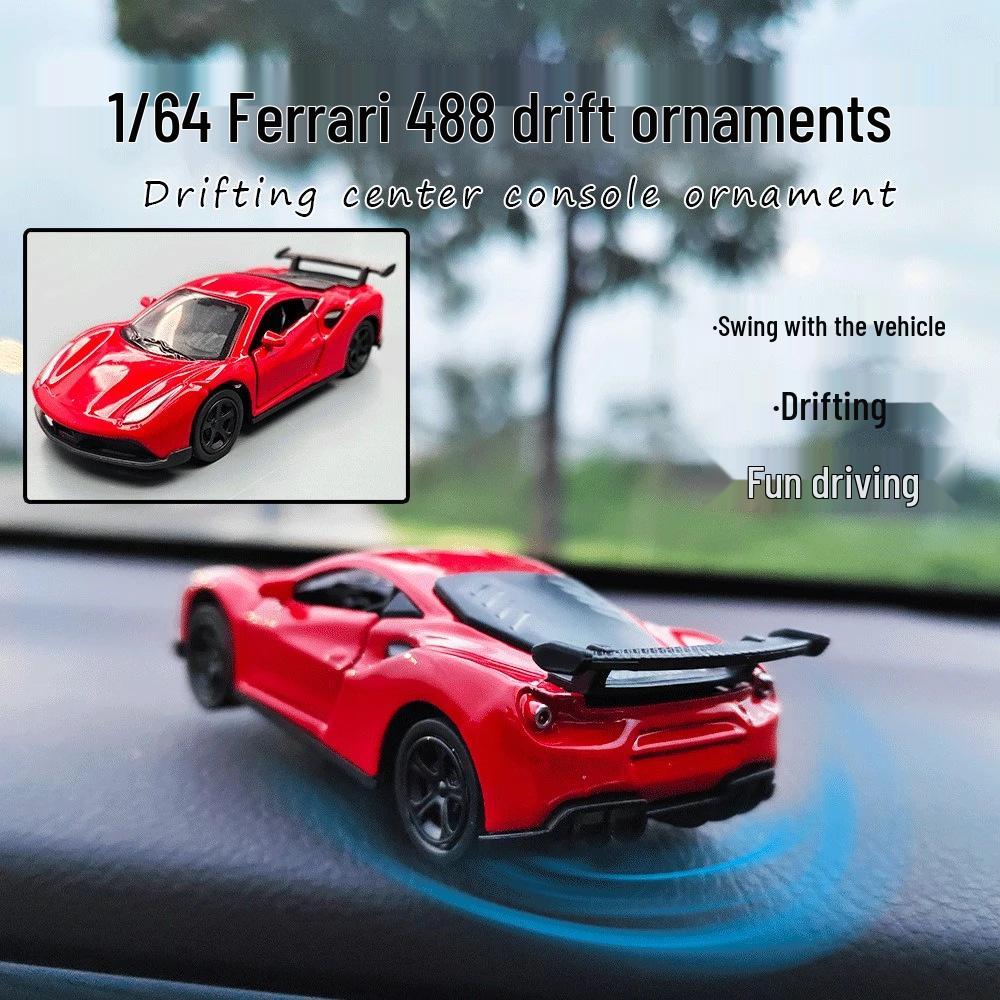 AE86 Drift Console Ornament: This novel and amusing car model drifts and rotates with turns, adding dynamic flair to your dashboard.
