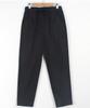 Ppaeppae Straight Baggy Drawstring Elastic Spandex Cotton Pants