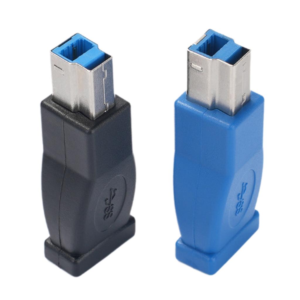 USB B3.0 Male To Type C Female Converter for Fast Data Transmission Charging for Printer and External Hard Disks