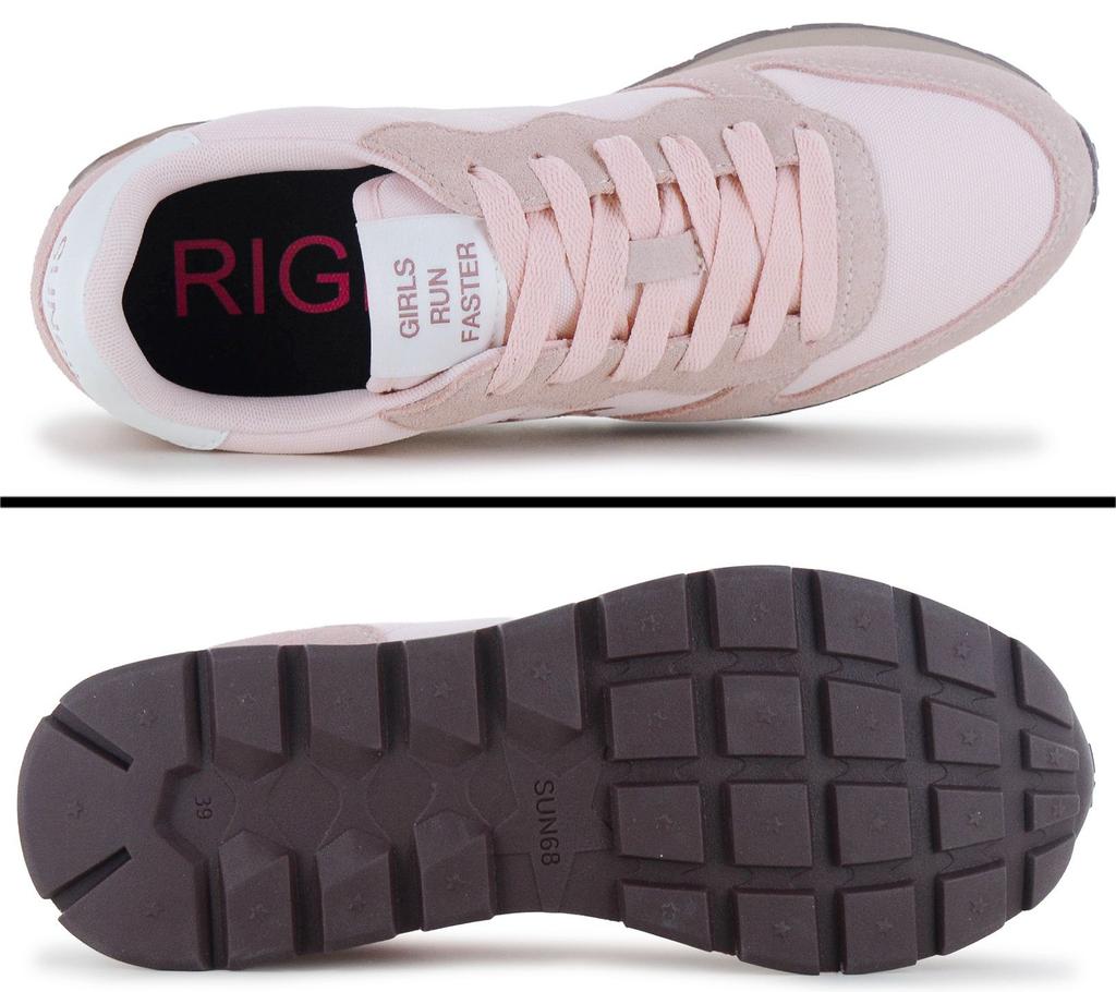 SUN68 Ally Solid - Damen Sneakers Schuhe Rosa Z46201-04 ORIGINAL