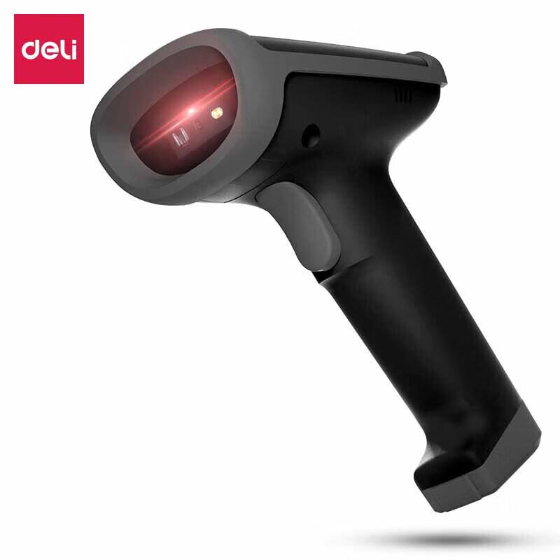 Deli 14950 High-Precision 1D/2D Wired Barcode Scanner