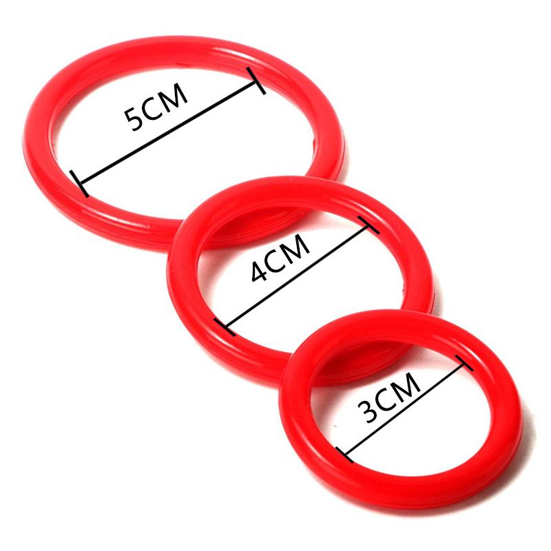 3 teile/satz Samen Lock Ring Silikon Langlebig Penis Ring Männer Ejakulation Verzögerung Cock Gummi Ringe Sex Spielzeug für Männliche Sex Ringe