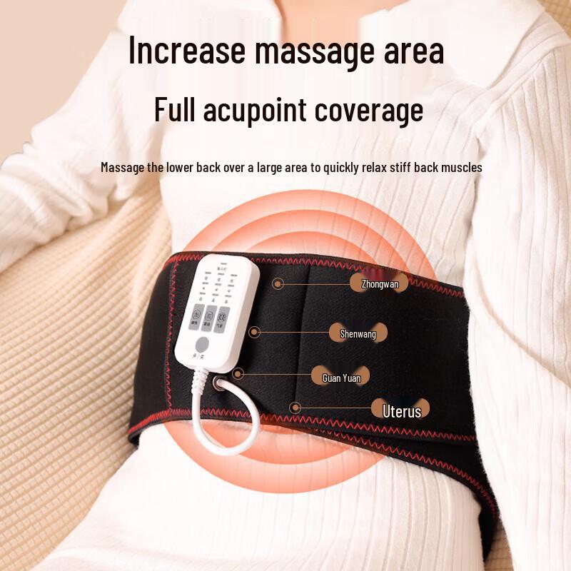 Aux Heated Rechargeable Waist Massager