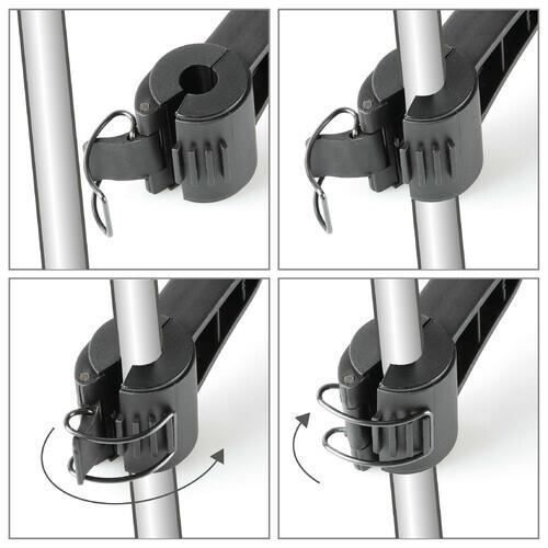 Support de téléphone universel pour scooters Lampa Smart Scooter Flow - noir - TU