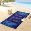 New York Giants Print Beach Towel, Large Soft Quick Dry Towel for Beach Camping Swimming