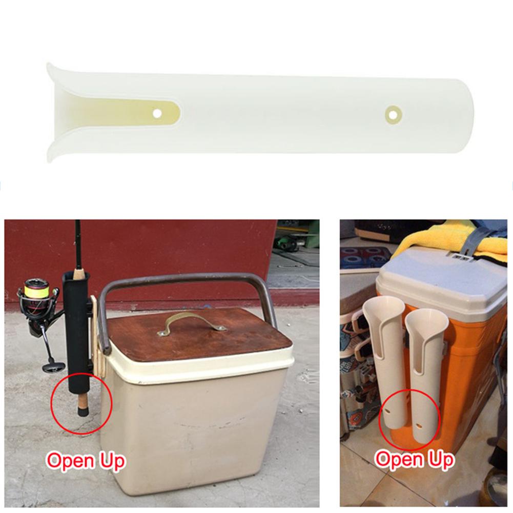 Fishing Rod Holder Bracket with Screws Rod Rack Wall Mounted Fishing Pole Holder for Boat Kayak Garage Fishing Boat Accessories