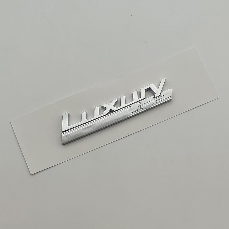3d Chrome Car Trunk Logo 528i 535i 540i Letters Luxury Line Badge Xdrive Emblem Sticker Accessories