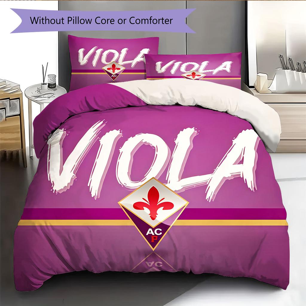ACF Fiorentina Bedding Quilt Set Quilt Cover Pillowcase Home Decoration Birthday Gift (1 * Duvet Cover + 2 * Pillowcase, Without Core)