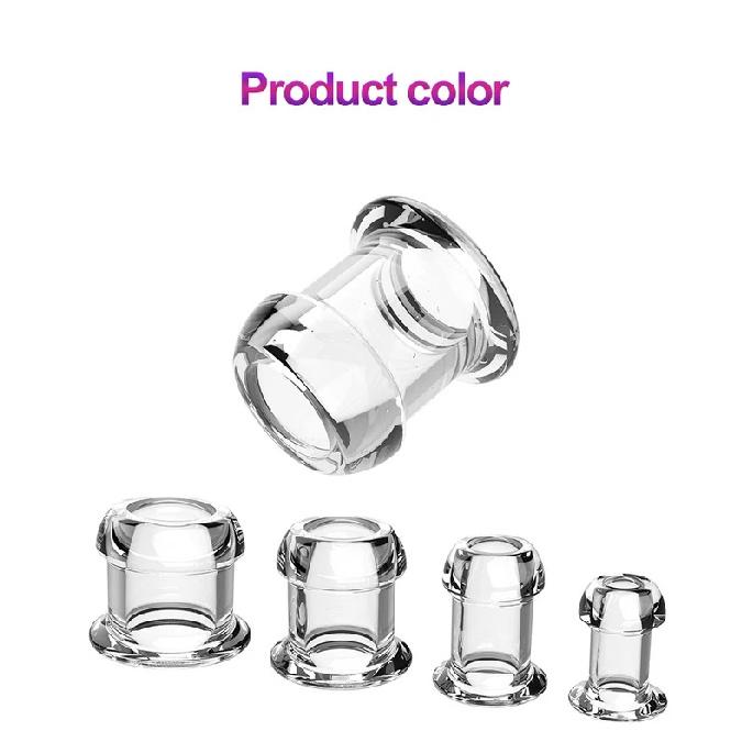 Hollow Anal Plug Butt Plug Anal Dilator Anus Tunnel Expansion Prostate Massager Sextoy Vagina Anchor Shower Enema Intimate Goods