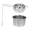 304 Stainless Steel Double Boiler Water Bath Pot Chocolate Melting Pot Set  Gift Making