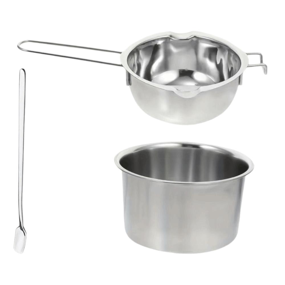 304 Stainless Steel Double Boiler Water Bath Pot Chocolate Melting Pot Set  Gift Making