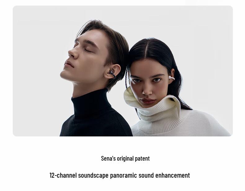 Sanag S7S Bluetooth Ear Clip Earphones with AI Translation and Air Conduction for 2025 Sports - Open, Not In-Ear Design