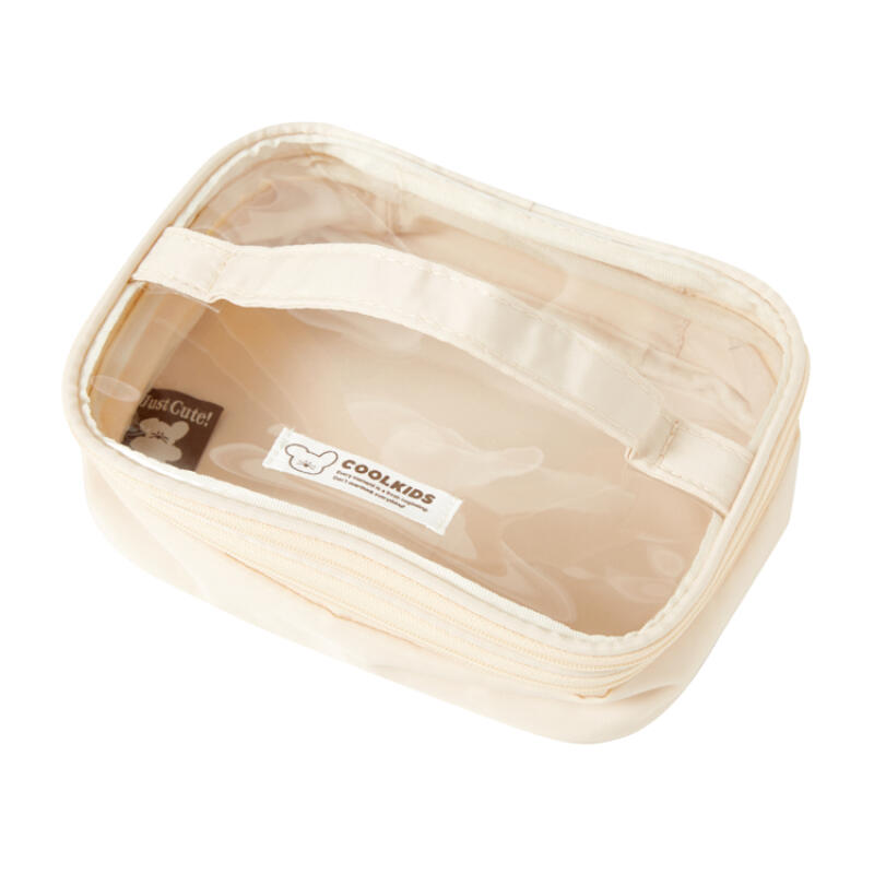 2-tier Transparent Makeup Pouch (37003287)