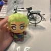 Lovely 10cm Anime Game VALORANT Clove Green Hair Gekko Plush Toys Cute Cartoon Keychain Backpack Bag Pendant Funny Plushie Doll