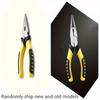 3-Piece Industrial Grade Steel Pliers Set, Electrician Special Wire Cutting Diagonal, Multifunctional Needle-Nose Hand Tools Kit