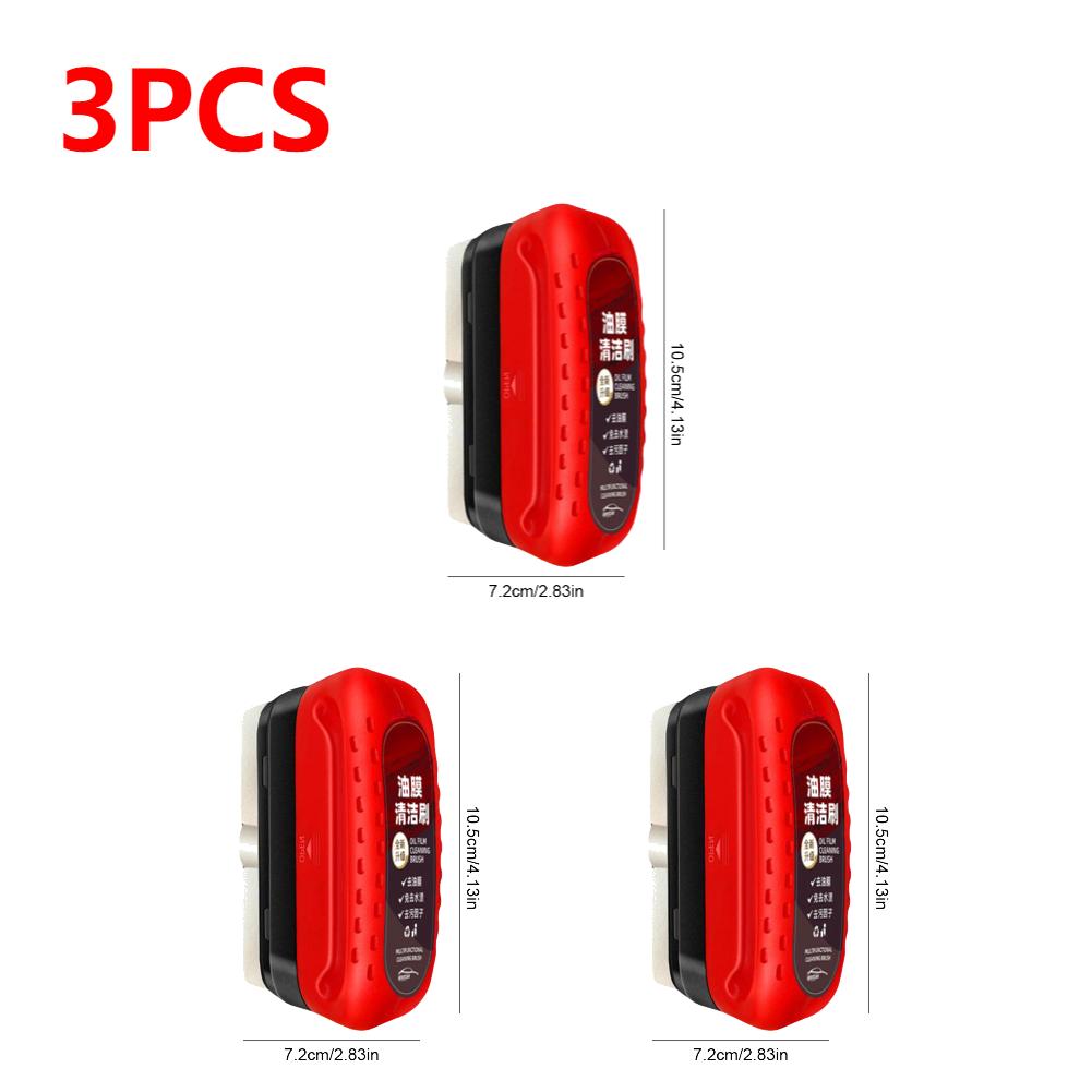 Neuer Verkaufsartikel Auto Glas Ölfilm Reinigungsbürste Ölentfernung Fleckenentfernung Regendicht Antibeschlag Rückspiegelreiniger Schwammtuch