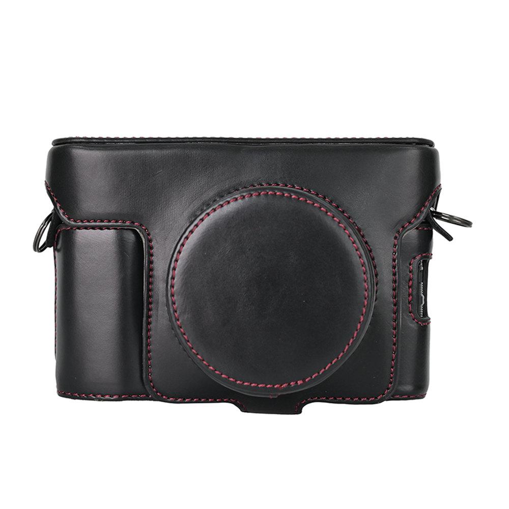 Custodia Lussuosa in Pelle PU X100VI per Fujifilm X100VI Copertura Integrale con Tracolla Mini Custodia