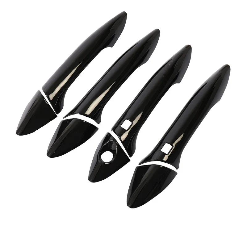 

LHD Для Hyundai i30 2012 2013 2014 2015 2016 Стиль карбонового волокна Накладка на ручку двери автомобиля Наклейка Отделка Аксессуары Защита Декор