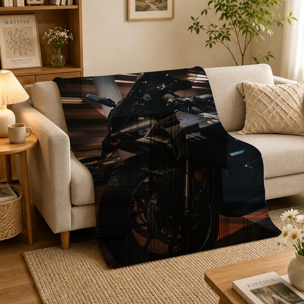 Brand C-Cfmoto Throw Blankets Soft Warm Flannel Blanket Bedding For Bed Living Room Home Sofa