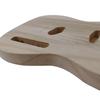 Unfertiger Gitarrenkörper Poliertes Holzart, DIY, T-Stil Gitarrenzubehör
