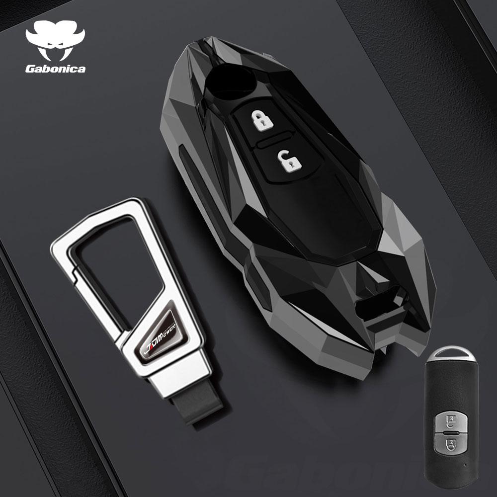 New 2 3 Buttons Zinc Alloy Car Key Fob Case Cover For Mazda 2 3 6 Atenza Axela Demio Cx30 Cx-4 Cx-5 Cx5 Cx-3 Cx7 Cx8 Cx-8 Cx-9