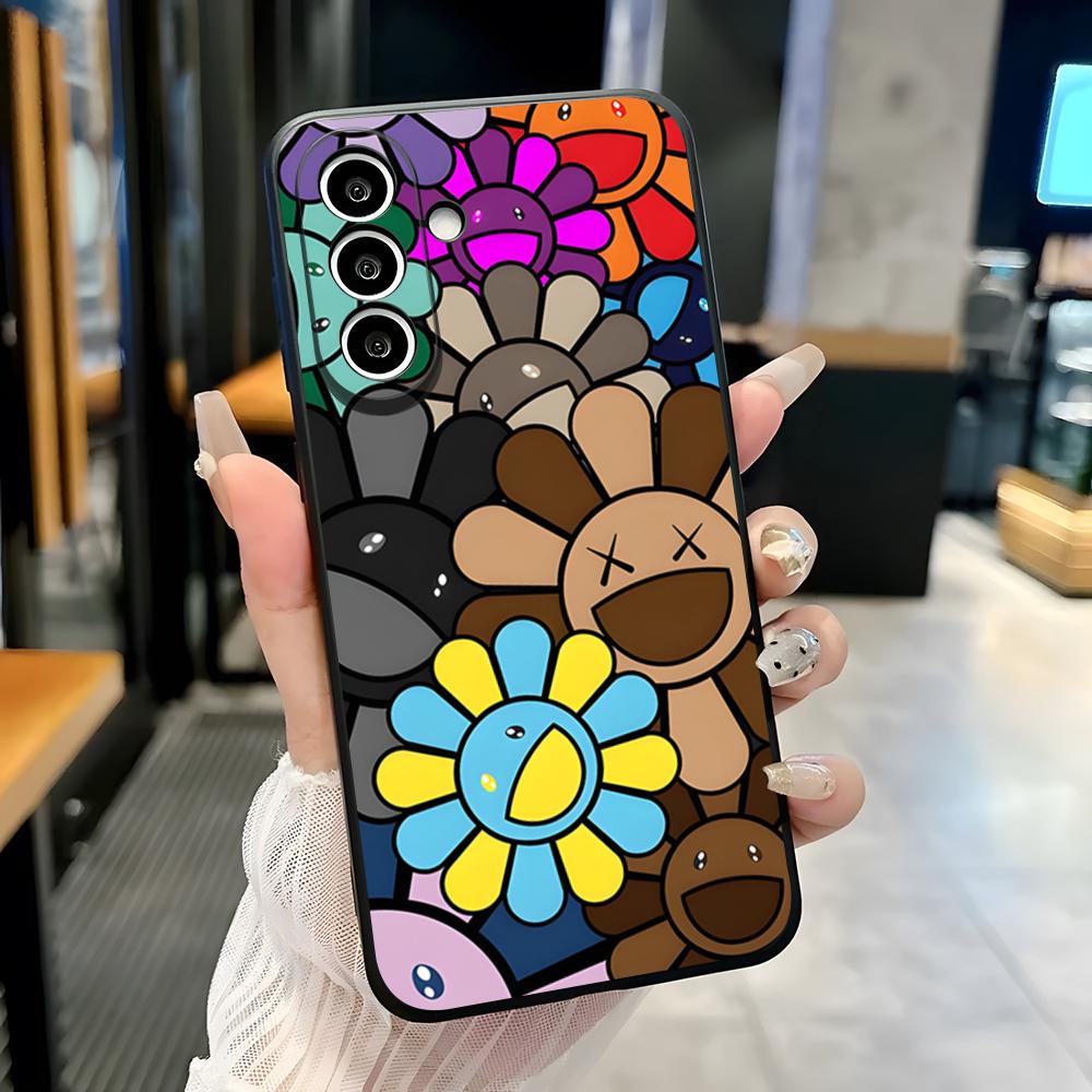 

Artist T-Takashi Murakami Phone Case For Samsung S25 Plus S20 S20 Plus S22 Ultra S23 FE S21 Plus S21 Ultra Soft Cover Samsung S21