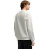 FILA WHITE Sweatshirts Men's Cloud White Crew Neck Moderate F51M533201F-WT