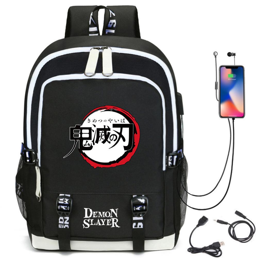 

Anime Peripheral Student Large Capacity Backpack Fashion Backpack Computer Bag Oxford Cloth Backpack 45*15*31
