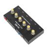 Mini Sound Mixer 6 Mono Channel 3 Stereo Channel Low Noise 6.5mm Input Output Line Mixer for Mic Guitar Keyboard