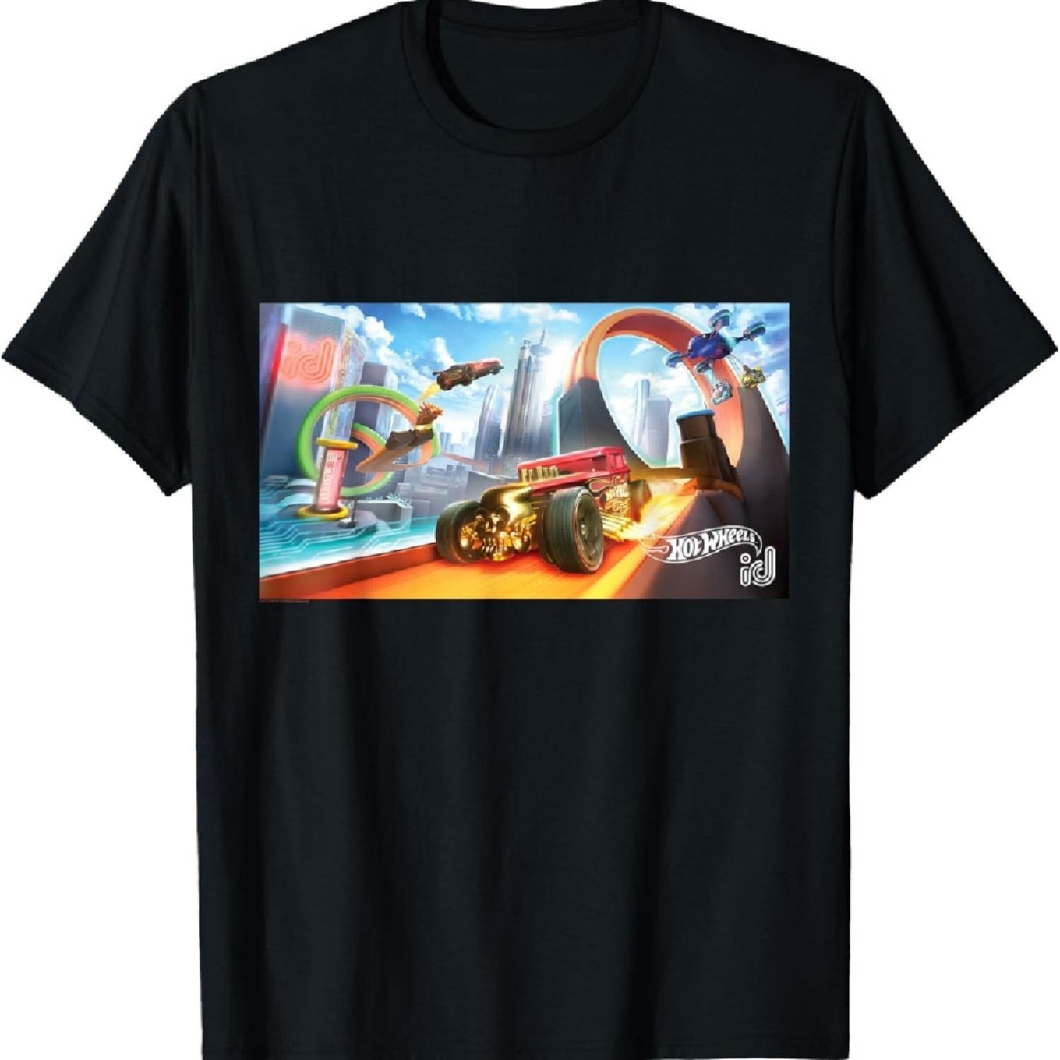 

Hot Wheels - ID Big Loop T-Shirt XXXXXL чёрный