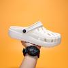 Plush Comfort Mens Closed Toe Clogs Waterproof Non Slip Chef Shoes Breathable Lightweight Stylish Outside Work Slide Shoes