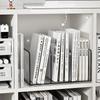 Non-Slip Documents Stand Reusable Desktop Bookshelf Practical Transparent Bookends  Home